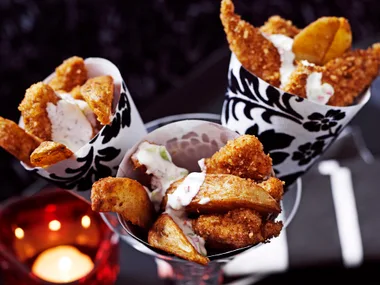 Hot chicky-wedge cones