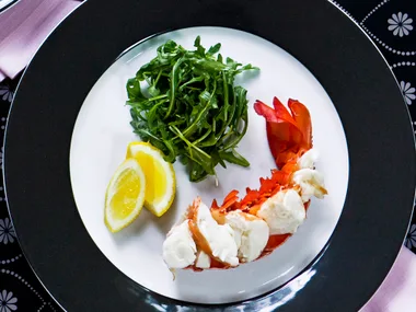 LOBSTER WITH TARRAGON and CAPER REMOULADE