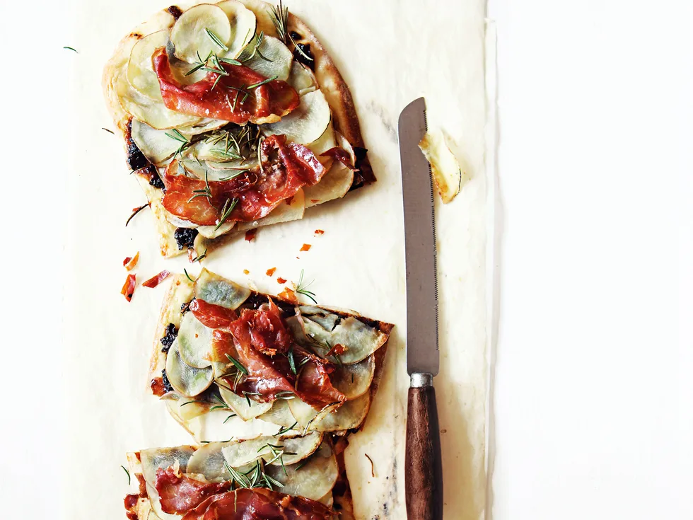 potato schiacciata
