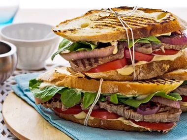 Scrumptious steak sandwhiches