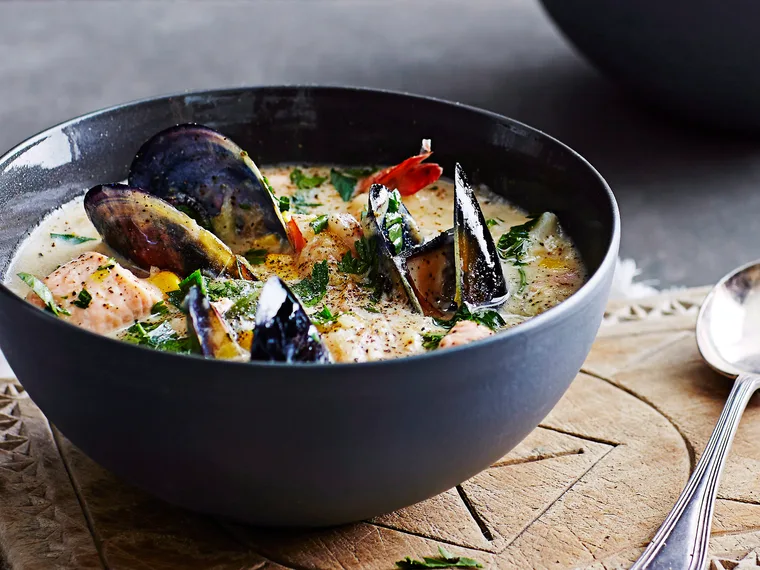 Seafood chowder