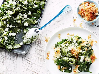 Spanakopita pasta