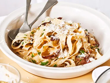 tagliatelle carbonara