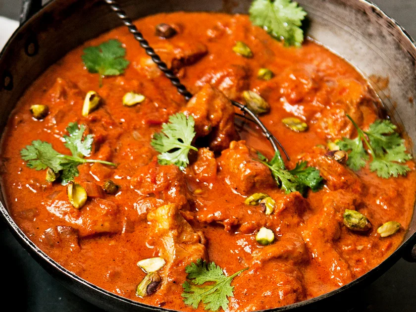 Zingy butter chicken curry