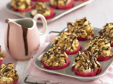 Caramel Popcorn Clusters