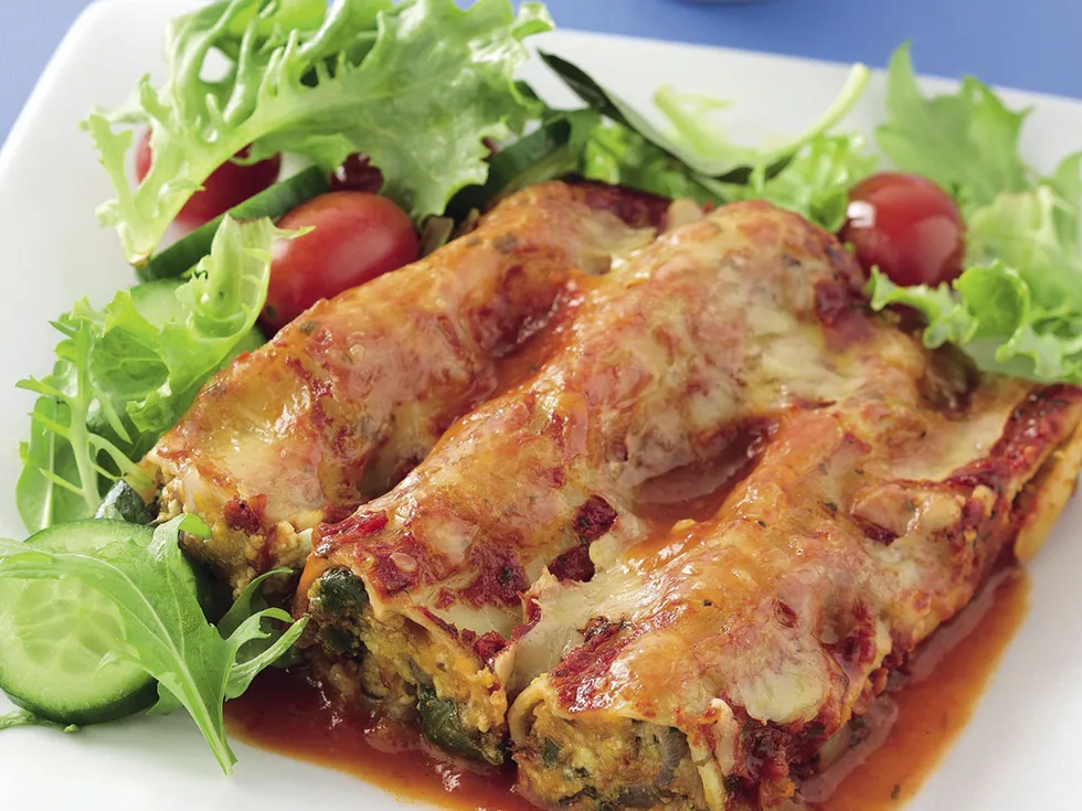 Pumpkin and Ricotta Cannelloni