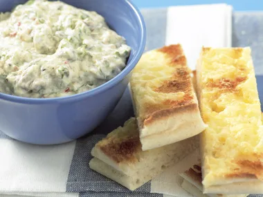 Sardine Spread with Garlic Toast