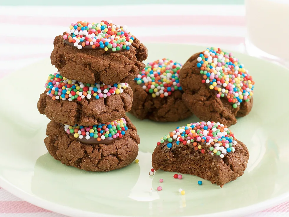 Chocolate Freckle Biscuits