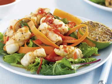 Crisp Calamari Salad