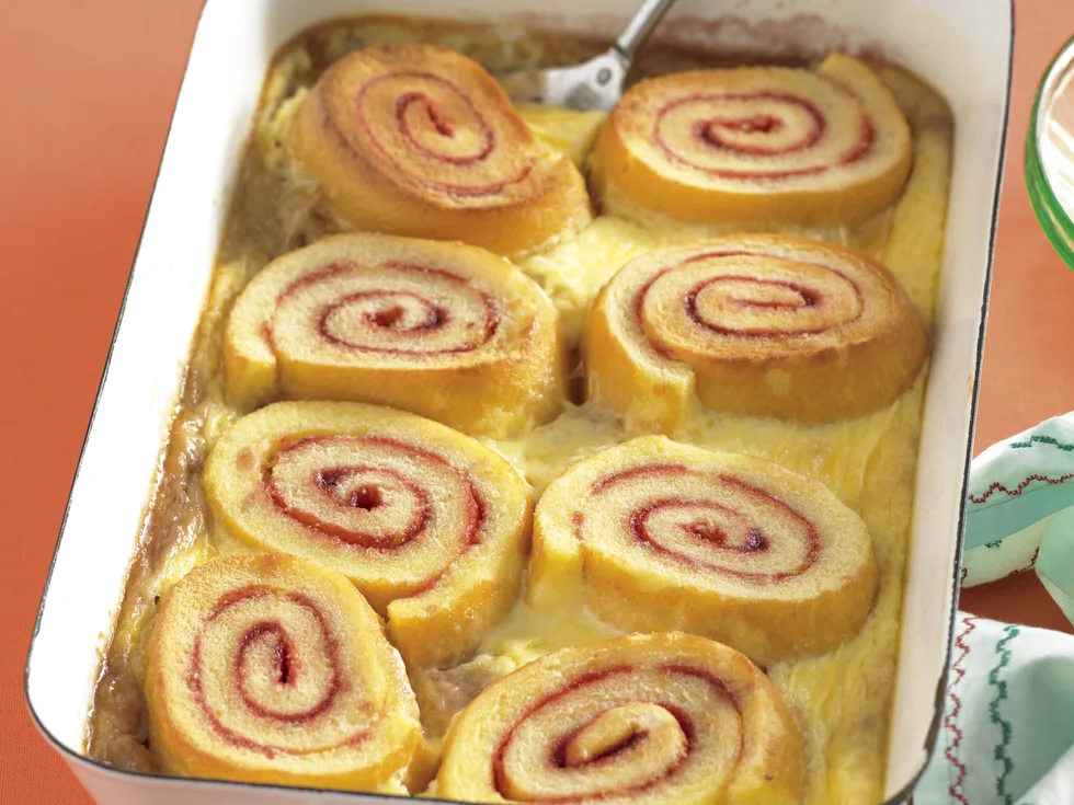 Jam Roll Pudding
