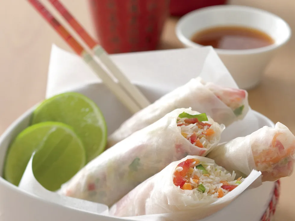 Roll out dinner - Fresh Spring Rolls