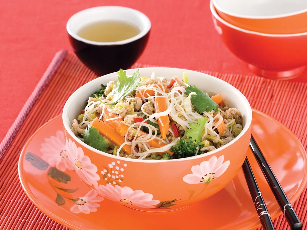 Sesame Pork Noodles