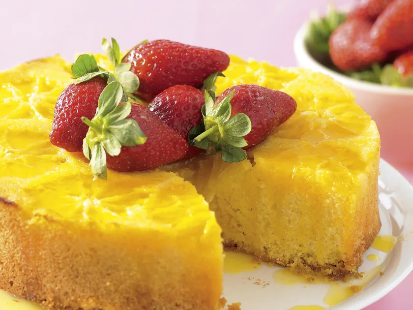 Orange syrup cake