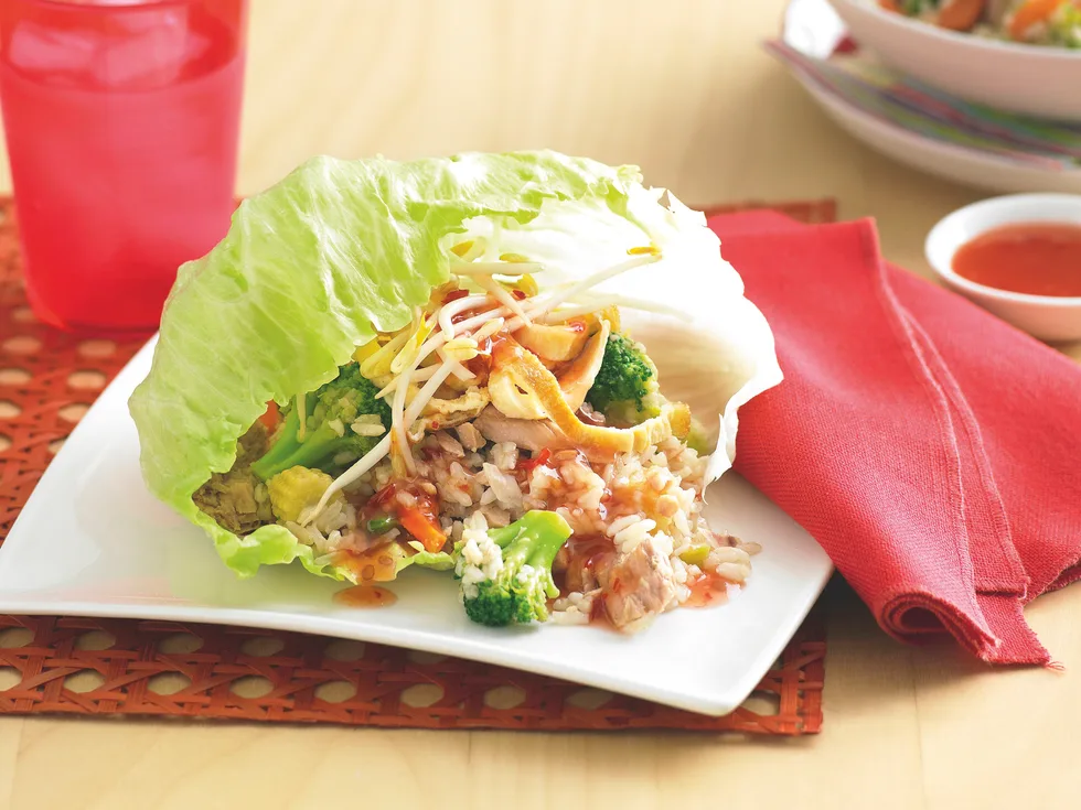 Tuna San Choy Bow