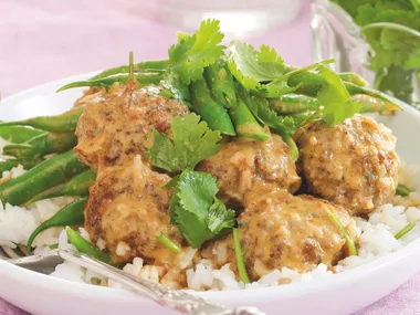 Red Curry Meatballs