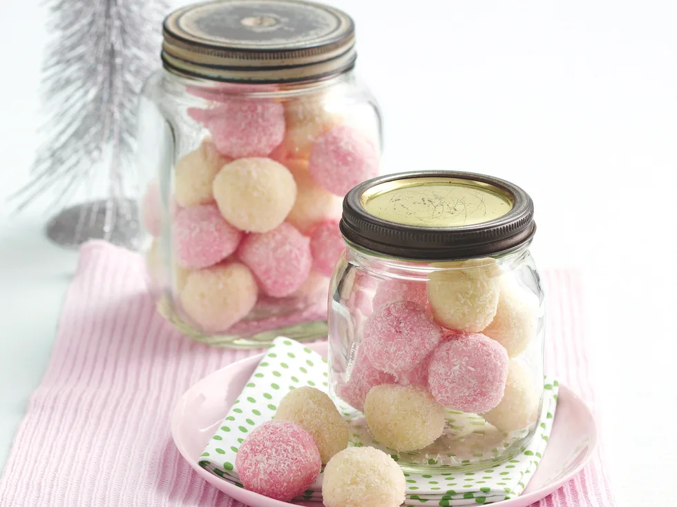 Coconut Ice Snow Balls