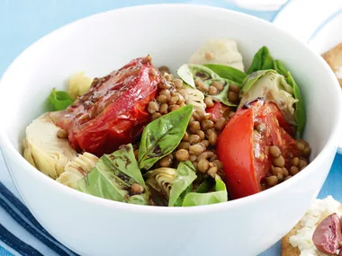 Fetta Toast and Tomato Salad