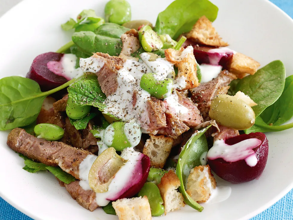 Lamb and Broad Bean Salad