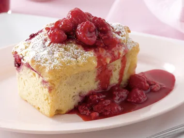 Raspberry and Ricotta Cakes