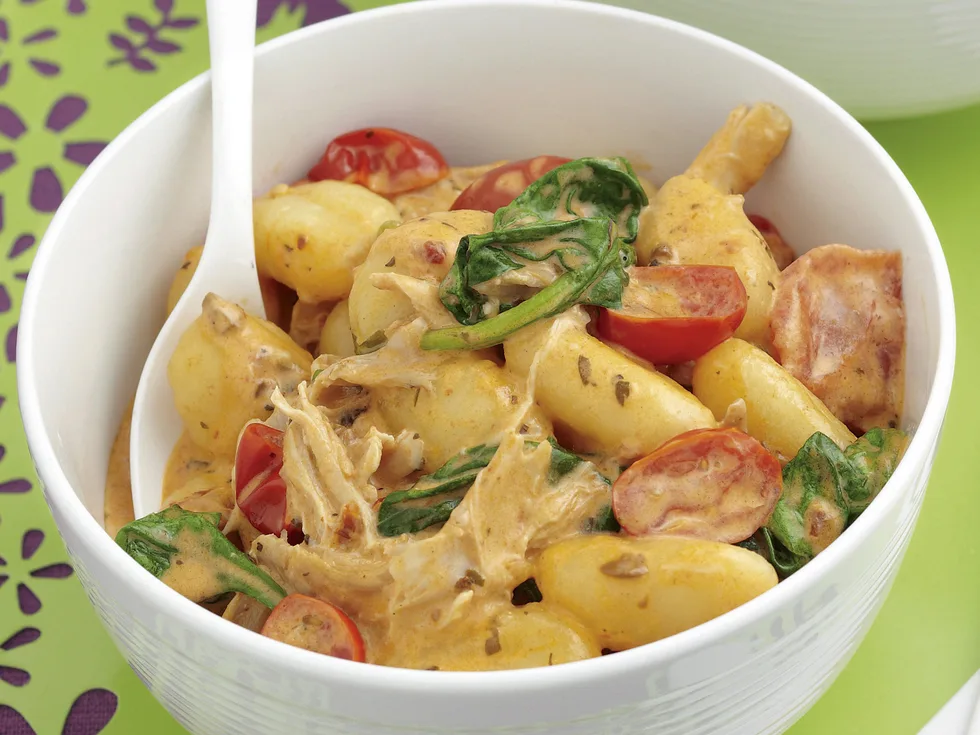Creamy Chicken and Tomato Gnocchi