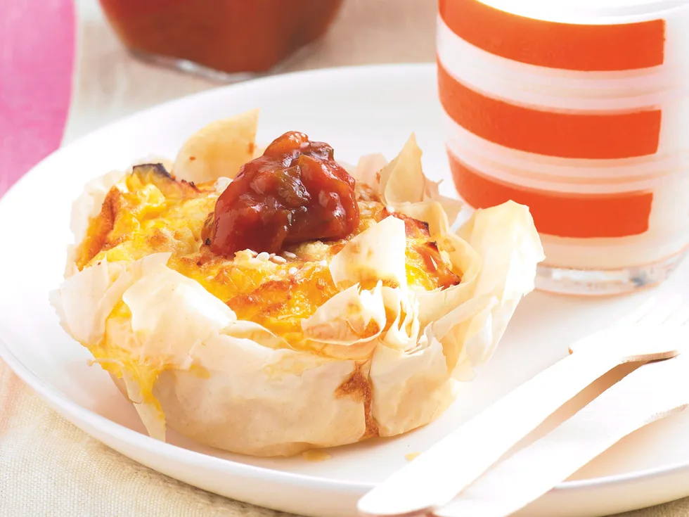 Breakfast Filo Pies