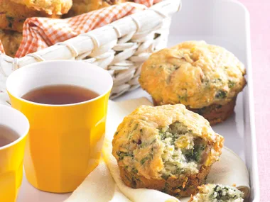 Spinach and Corn Muffins