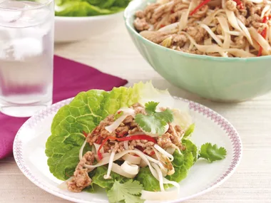 Pork and Noodle San Choy Bow