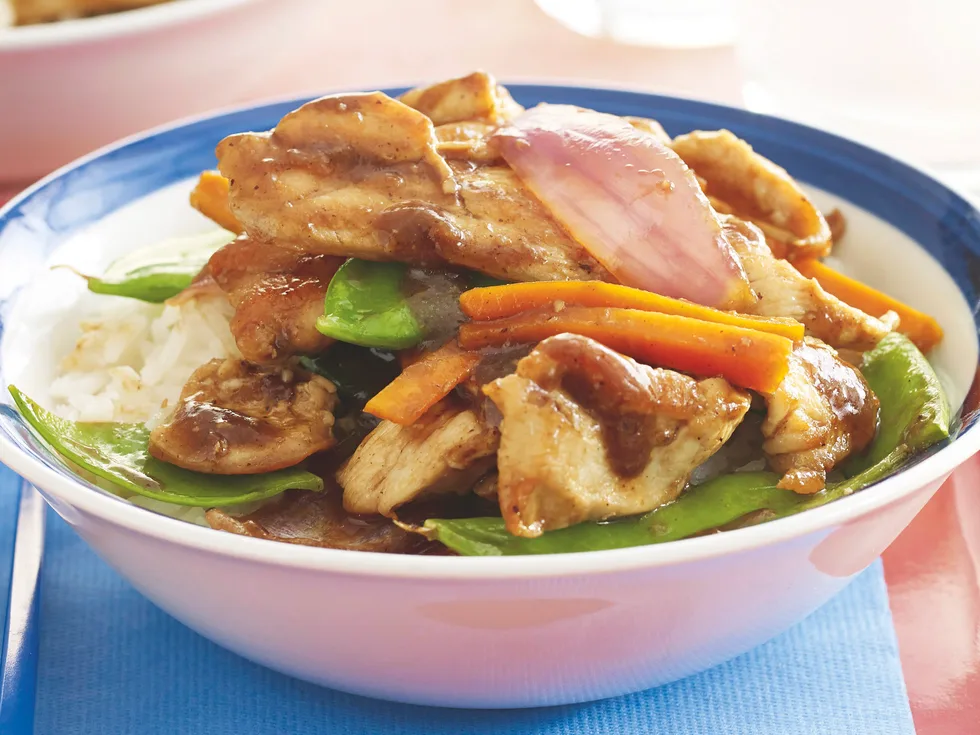 Black Bean Chicken Stir-fry