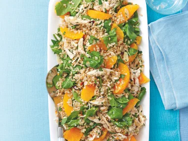 Chicken, Rice and Orange Salad
