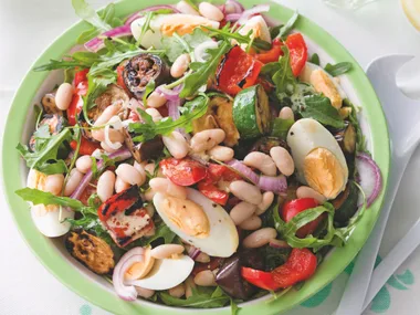 Egg and Grilled Vegetable Salad