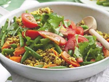Quick Lamb Pilaf