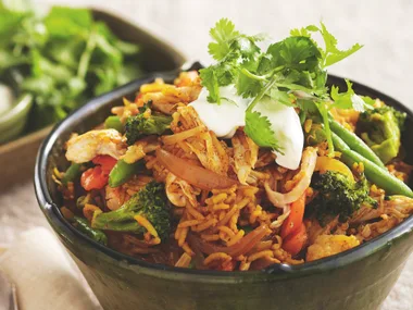 Rogan Josh Chicken and Rice