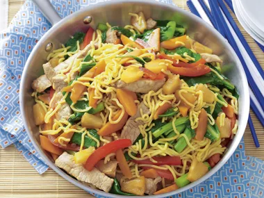 Sweet and Sour Pork Noodles