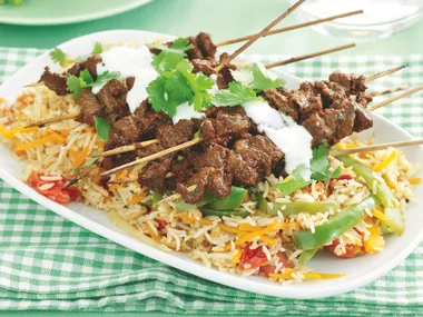 Tandoori Beef Skewers
