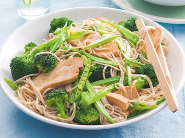 Tofu and Soba Noodle Salad