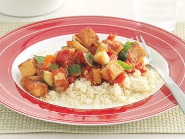 Tofu Ratatouille with Couscous