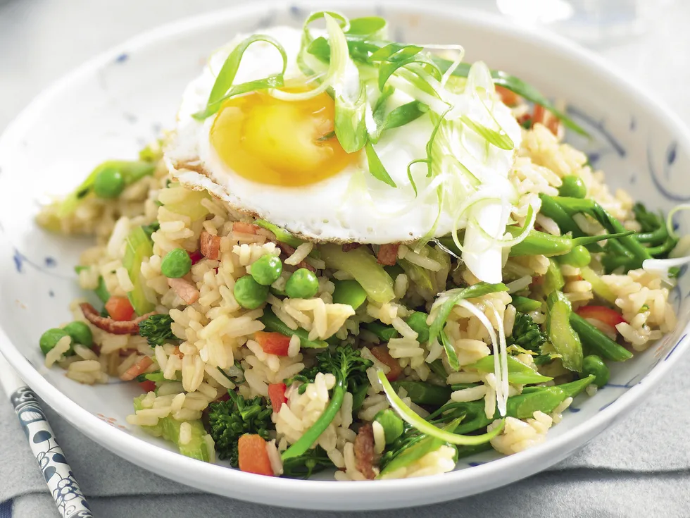 Bacon and Egg Fried Rice