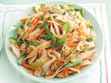 Basil Tuna Noodles