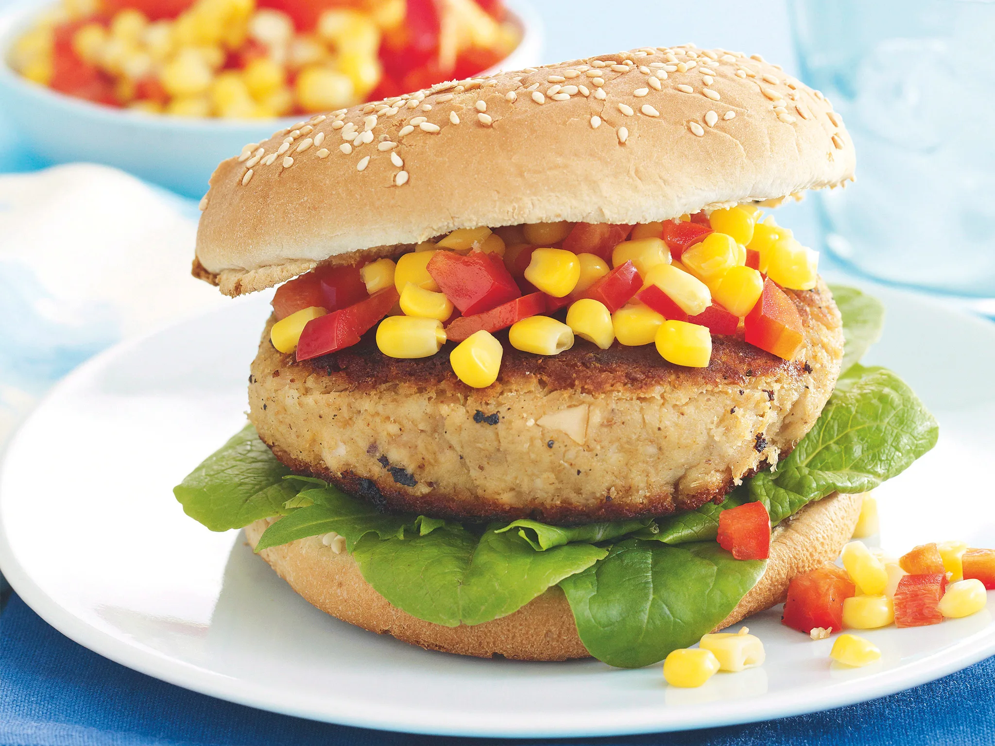 Cajun Tuna Burgers