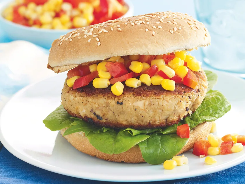 Cajun tuna burgers