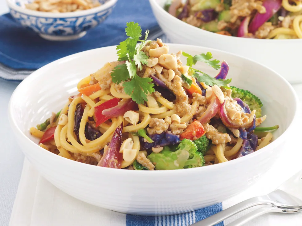 Satay Pork Noodles