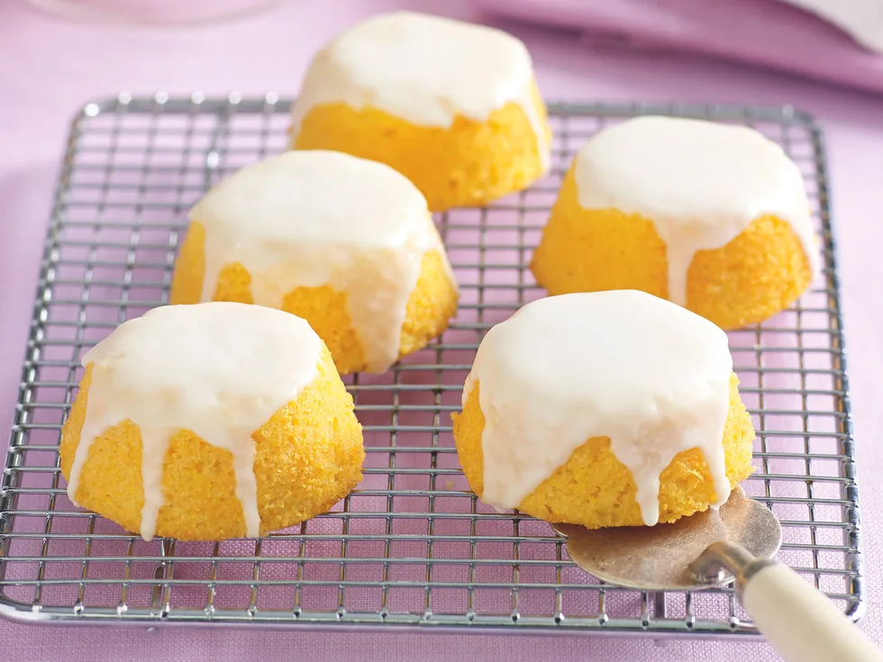 Citrus Polenta Cakes