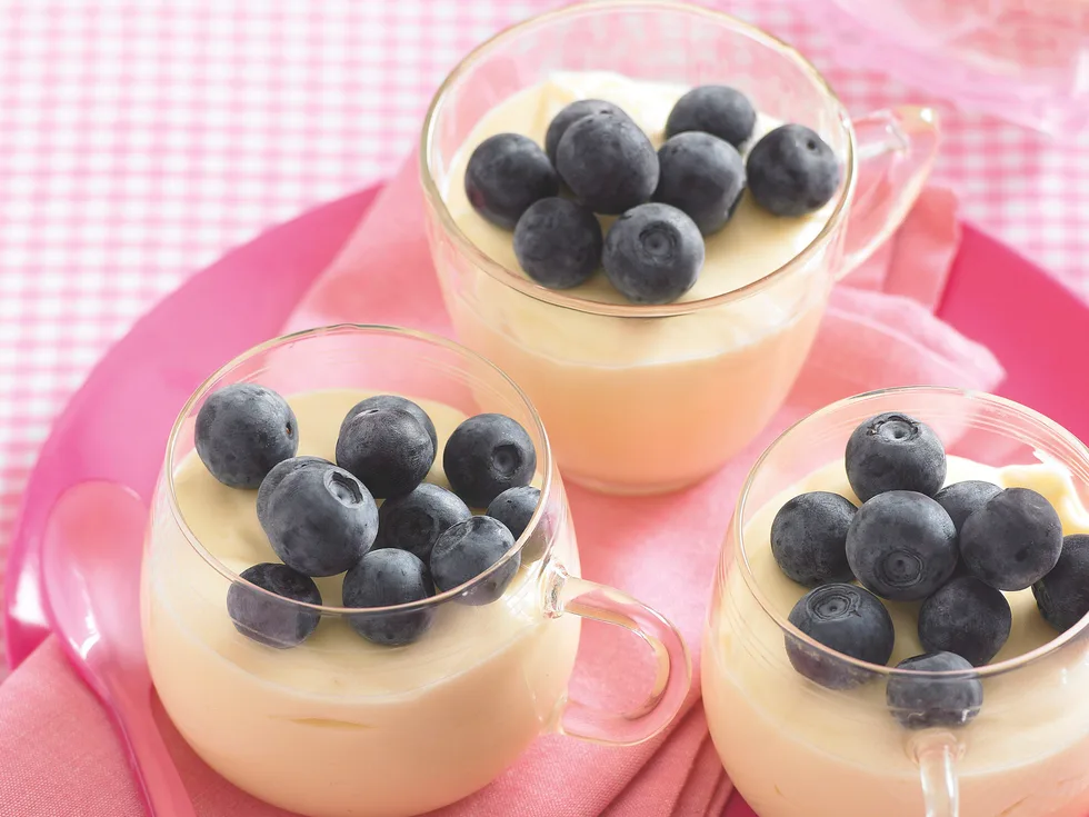 White Chocolate and Lemon Curd Mousse