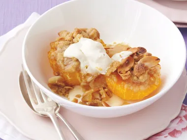 Crumble Top Ginger Oranges