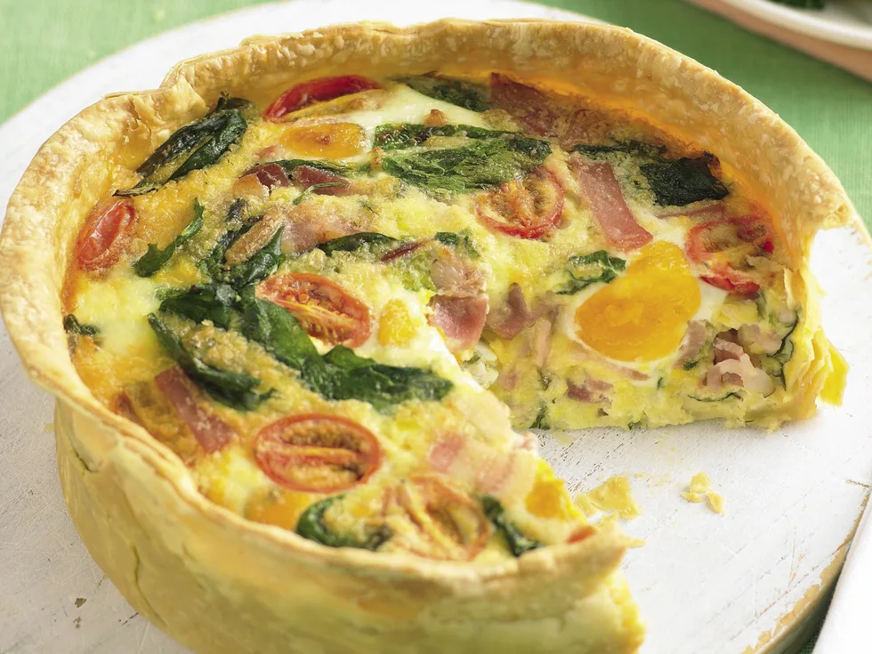 Bacon and Egg Pie
