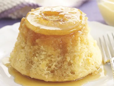 Mini Golden Syrup and Apple Puddings