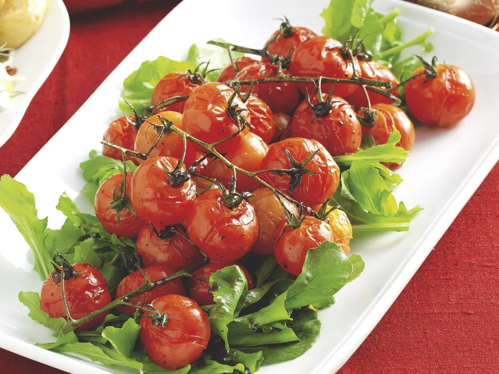 Baked Truss Tomato Clusters