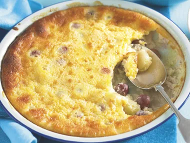 Grape Clafoutis