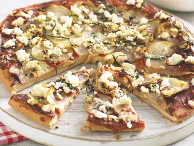 Potato and Fetta Pizza