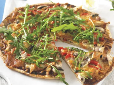 Barbecued Chicken Pizzas